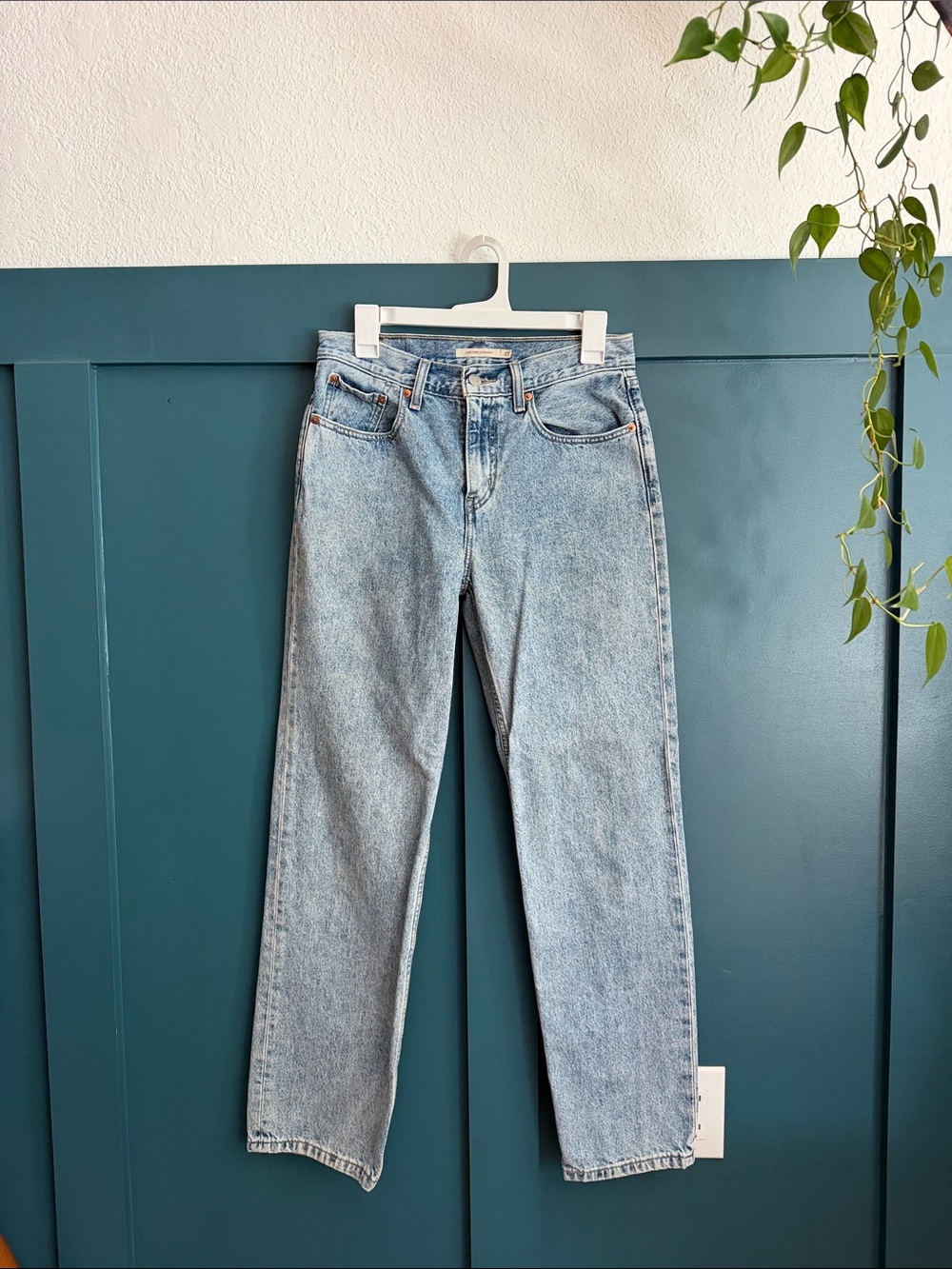 Levi’s Low Pro Straight Blue Jeans